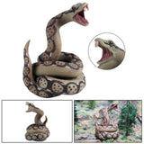 Maxbell Realistic Snake Toys Party Favor Snake Props Toys Snake Figure Brown