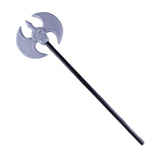 Maxbell Halloween Prop Portable Small Cosplay Prop Model Durable Toys Costume Prop Double Side Hatchet