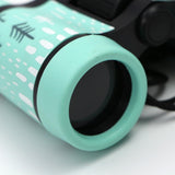 Maxbell Telescope Gift High Resolution Kids Binocular for Hiking Travel Boys Girls Light Blue