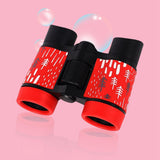 Maxbell Telescope Gift High Resolution Kids Binocular for Hiking Travel Boys Girls Red