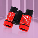 Maxbell Telescope Gift High Resolution Kids Binocular for Hiking Travel Boys Girls Red