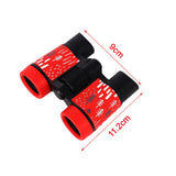 Maxbell Telescope Gift High Resolution Kids Binocular for Hiking Travel Boys Girls Red
