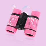 Maxbell Telescope Gift High Resolution Kids Binocular for Hiking Travel Boys Girls Pink