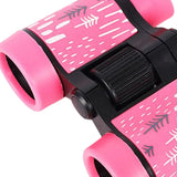 Maxbell Telescope Gift High Resolution Kids Binocular for Hiking Travel Boys Girls Pink