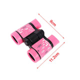 Maxbell Telescope Gift High Resolution Kids Binocular for Hiking Travel Boys Girls Pink