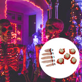 Maxbell 10 Pieces Severed Fingers Eyes Kit Ripped Out Eyeballs for Halloween Props