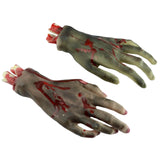 Maxbell Artificial Props Prank Party Prop for Role Play Party Decor Hands Black