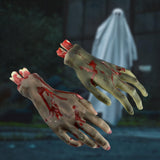 Maxbell Artificial Props Prank Party Prop for Role Play Party Decor Hands Black