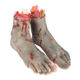 Maxbell Artificial Props Prank Party Prop for Role Play Party Decor Feet Black