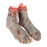 Maxbell Artificial Props Prank Party Prop for Role Play Party Decor Feet Black