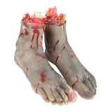 Maxbell Artificial Props Prank Party Prop for Role Play Party Decor Feet Black