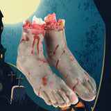 Maxbell Artificial Props Prank Party Prop for Role Play Party Decor Feet Black