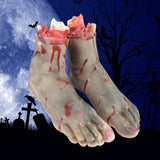 Maxbell Artificial Props Prank Party Prop for Role Play Party Decor Feet Black