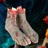 Maxbell Artificial Props Prank Party Prop for Role Play Party Decor Feet Black