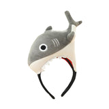 Maxbell Lovely Shark Hair Band Makeup Hair Hoop for Costume Christmas for Girls Gift