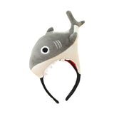 Maxbell Lovely Shark Hair Band Makeup Hair Hoop for Costume Christmas for Girls Gift