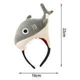 Maxbell Lovely Shark Hair Band Makeup Hair Hoop for Costume Christmas for Girls Gift