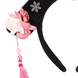 Maxbell Chinese Ancient Headband Headpiece Dress up for Carnival Cosplay Photo Props Tassels