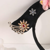 Maxbell Chinese Ancient Headband Headpiece Dress up for Carnival Cosplay Photo Props Bead Tassels