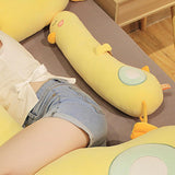 Maxbell Duck Long Plush Pillow Sleeping Pillow Comfort Cushion for Decoration