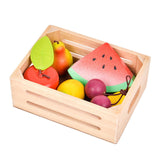 Maxbell Pretend Kitchen Toy Fruit & Vegetables for Game Birthday Preschool Age styleA