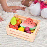 Maxbell Pretend Kitchen Toy Fruit & Vegetables for Game Birthday Preschool Age styleA