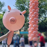 Maxbell Lovely Animal Pig Inflatable Balloons PVC Balloons for Party Halloween