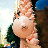 Maxbell Lovely Animal Pig Inflatable Balloons PVC Balloons for Party Halloween