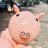 Maxbell Lovely Animal Pig Inflatable Balloons PVC Balloons for Party Halloween