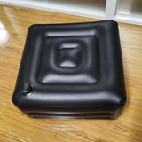 Maxbell Portable Inflatable Sofa Stool Adjustable Height Cushion Small for Kids