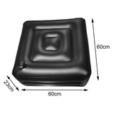 Maxbell Portable Inflatable Sofa Stool Adjustable Height Cushion Small for Kids