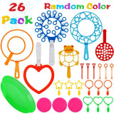 Maxbell Portable Bubble Maker Interactive Toy for Backyard Party Supplies Girls