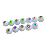Maxbell 12 Pieces Halloween Eyeballs Scary Eye Balls for DIY Project Halloween