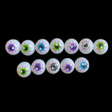 Maxbell 12 Pieces Halloween Eyeballs Scary Eye Balls for DIY Project Halloween