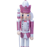 Maxbell Nutcrackers Figures Sparkle 30cm Wooden Unique for bedroom King