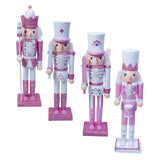 Maxbell Nutcrackers Figures Sparkle 30cm Wooden Unique for bedroom King