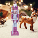 Maxbell Nutcrackers Figures Sparkle 30cm Wooden Unique for bedroom King