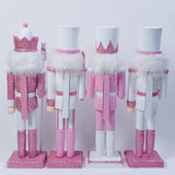 Maxbell Nutcrackers Figures Sparkle 30cm Wooden Unique for bedroom with drum