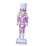 Maxbell Nutcrackers Figures Sparkle 30cm Wooden Unique for bedroom with drum