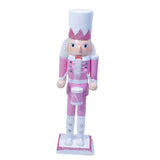 Maxbell Nutcrackers Figures Sparkle 30cm Wooden Unique for bedroom with drum