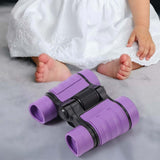 Maxbell Lightweight Binoculars Toy Children Telescope for Travel Camping Outdoor Purple
