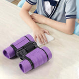 Maxbell Lightweight Binoculars Toy Children Telescope for Travel Camping Outdoor Purple