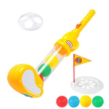 Maxbell Children Golf Training Toy Activities for Indoor Outdoor Backyard Kids Yellow