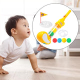 Maxbell Children Golf Training Toy Activities for Indoor Outdoor Backyard Kids Yellow