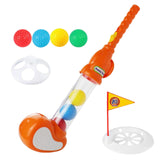 Maxbell Children Golf Training Toy Activities for Indoor Outdoor Backyard Kids Orange