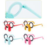 Maxbell Cute Children's Sunglasses Glasses Vintage for Party Kids Gifts red
