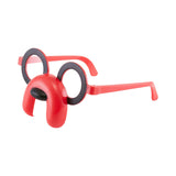Maxbell Cute Children's Sunglasses Glasses Vintage for Party Kids Gifts red