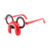 Maxbell Cute Children's Sunglasses Glasses Vintage for Party Kids Gifts red
