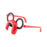 Maxbell Cute Children's Sunglasses Glasses Vintage for Party Kids Gifts red