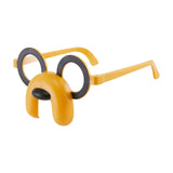 Maxbell Cute Children's Sunglasses Glasses Vintage for Party Kids Gifts yellow